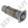 BERGKRAFT BK6120231 Corrugated Pipe, exhaust system